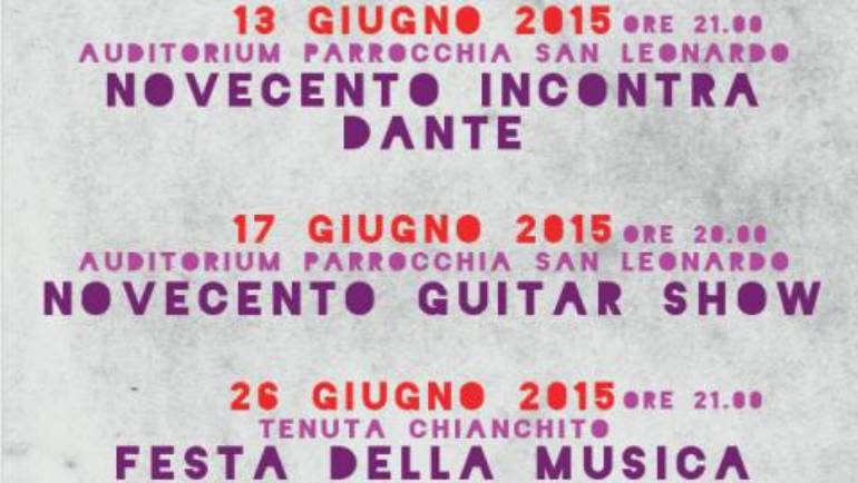 NOVECENTO INCONTRA DANTE