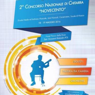 2° Concorso Nazionale di Chitarra “Novecento”