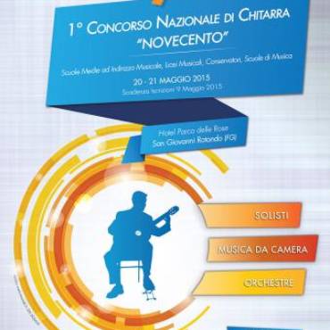 1° Concorso Nazionale di Chitarra “Novecento”