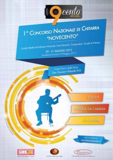 1° Concorso Nazionale di Chitarra “Novecento”