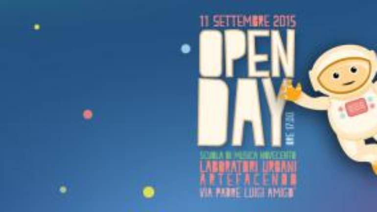 Open Day Artefacendo e Scuola di musica Novecento