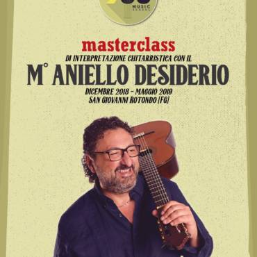 Masterclass annuale con il M° Aniello Desiderio