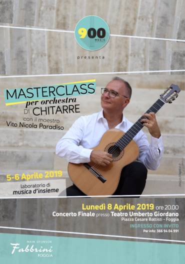 Orchestra di chitarre al Teatro Giordano